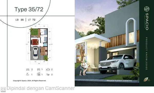 image RUMAH BARU DI CLUSTER CANTIK DAN NYAMAN DI KOTA MALANG / VILA BUKIT TIDAR (VBT) (4)