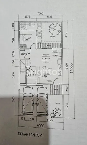 image RUMAH 2 LANTAI NYAMAN CLUSTER DAKOTA  SUVARNA SUTRA  (2)