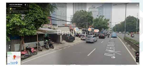 TANAH KOMERSIAL JAKARTA PUSAT - KH MAS MANSYUR (KARET TENGSIN)