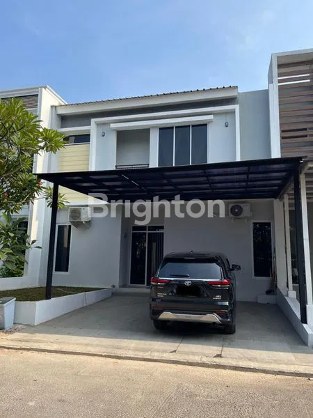 image RUMAH CLUSTER MODERN MINIMALIS 2 LANTAI  DI JAKARTA GARDEN CITY CLUSTER YARRA CAKUNG JAKARTA TIMUR (1)