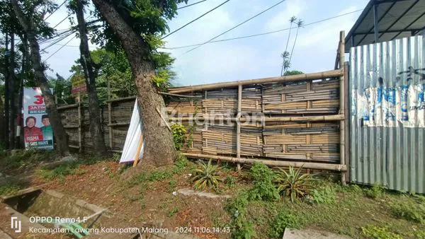 TANAH SIAP BANGUN COCOK UNTUK GUDANG LT. 4.380 M2 DI JL. DR. CIPTO, BEDALI, KEC. LAWANG, KAB. MALANG