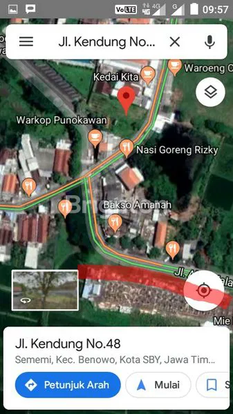 image TANAH KOMERSIAL 703M2 NOL JALAN RAYA KENDUNG DEKAT CITRALAND (2)