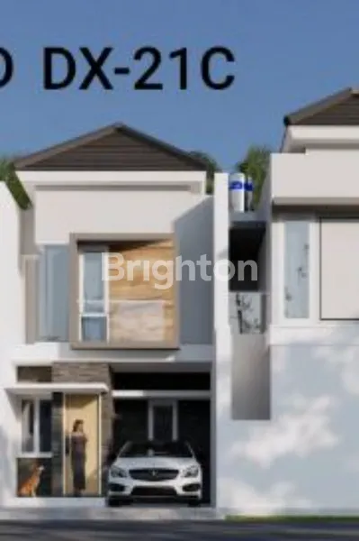 image 1M AN RUMAH BARU GRESS 2 LANTAI 3KAMAR ROW JALAN 4 MOBIL AREA  TAMAN PONDOK INDAH WIYUNG DEKAT TOL GUNUNG SARI SURABAYA BARAT (1)