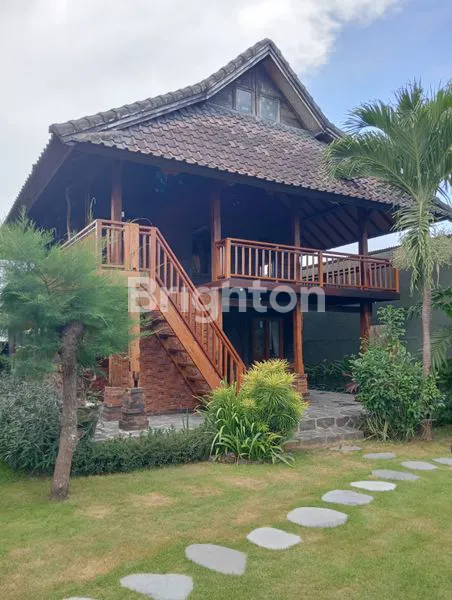 SEWA VILLA JOGLO PANTAI MENGENING CEMAGI 2BR SWIMMING POOL