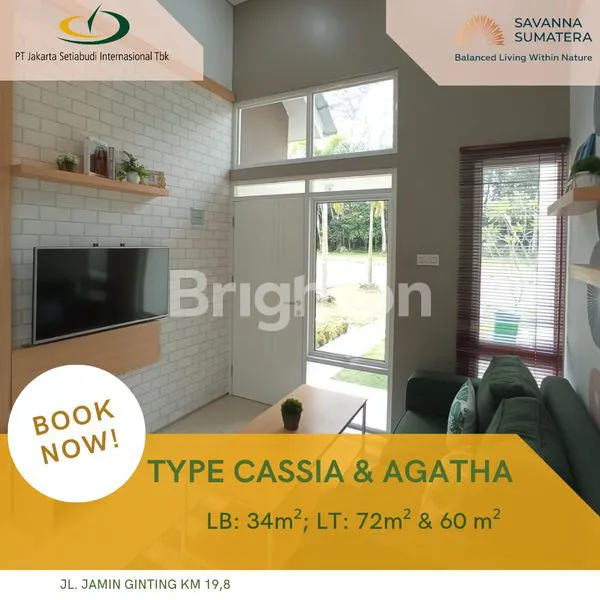 image DIJUAL PERUMAHAN SAVANNA SUMATERA TYPE CASSIA DAN AGATHA (2)