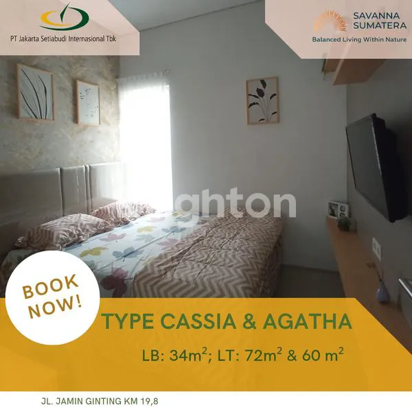 image DIJUAL PERUMAHAN SAVANNA SUMATERA TYPE CASSIA DAN AGATHA (5)