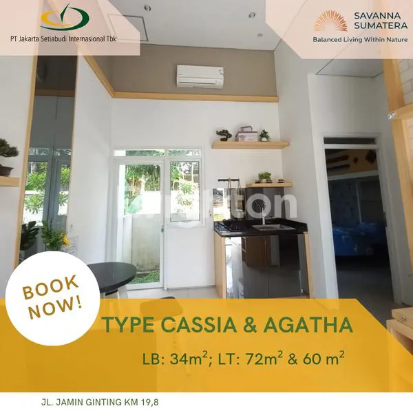 image DIJUAL PERUMAHAN SAVANNA SUMATERA TYPE CASSIA DAN AGATHA (3)