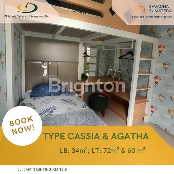 image DIJUAL PERUMAHAN SAVANNA SUMATERA TYPE CASSIA DAN AGATHA (4)