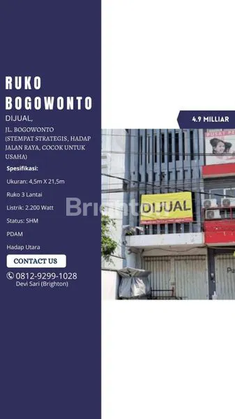 image JUAL RUKO BOGOWONTO (1)