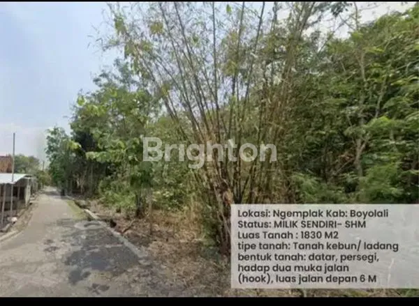 image TANAH STRATEGIS NGEMPLAK, DEKAT TOL & BANDARA (3)