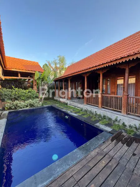 image SEWA RUMAH JOGLO MODERN TIBUBENENG 2BR SWIMMING POOL (1)