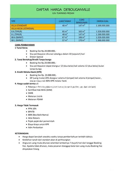 image RUMAH DE BOUGAINVILLE MEDAN TEMBUNG (8)