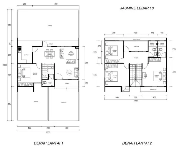 image RUMAH TIPE JASMINE 1 BUAH BATU SQUARE BANDUNG (7)