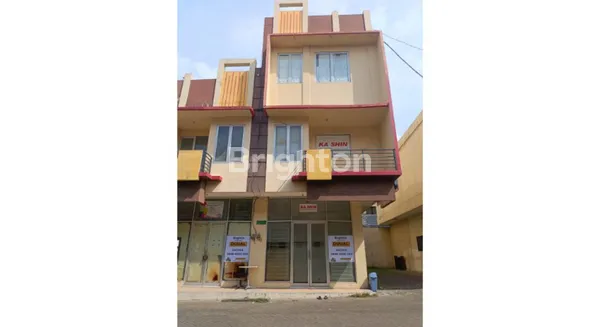 RUKO 3 LANTAI MEGAH MAS CIKARANG SELATAN LOKASI RAMAI PINGGIR JALAN BESAR