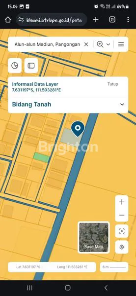 image TANAH DIJUAL L 263M2 PERUM GRIYA TIRTA RAYA INDAH KOTA MADIUN (3)