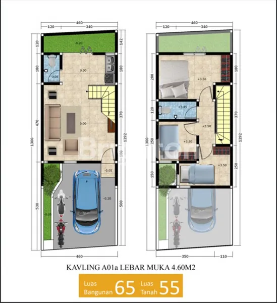 image RUMAH 2 LANTAI DEKAT LRT CIRACAS, SHM, 3 KT (8)