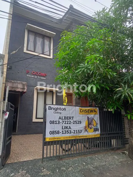 image RUMAH KANTOR DISEWAKAN DI TAMAN GALAXY RAYA BEKASI 2 LANTAI FULL FURNISHED (1)