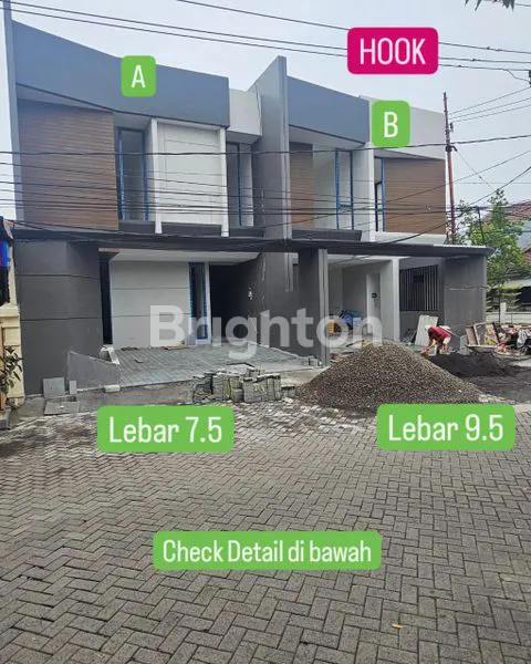 image SPESIAL PROMO IMLEK, RUMAH BARU GRESS MINIMALIS DI KUTISARI INDAH, DEKAT UK PETRA, AHMAD YANI, JEMURSARI, TENGGILIS MEJOYO, UBAYA, RUNGKUT INDUSTRI, WONOCOLO. (7)