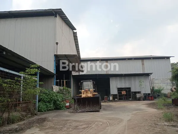 TANAH DAN BANGUNAN EX PABRIK KERAMIK HITUNG TANAH GUNUNG PUTRI BOGOR