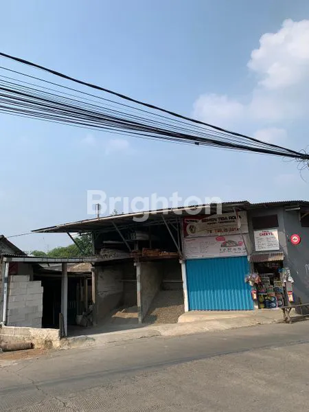 DIJUAL TOKO BANGUNAN BESERTA RUMAH DAN 2 RUKO DIJALAN PERUMAHAN PABUARAN INDAH CILODONG