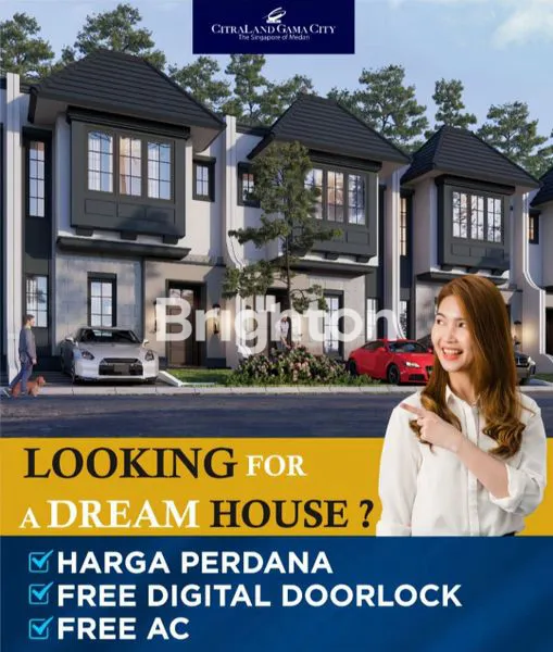 image CITRALAND GAMA CITY, PANCING. NEW PRODUCT. CITRALAND GAMA CITY MEDAN. CLUSTER PASADENA. TYPE CASERTA. LEBAR 6 METER (2)