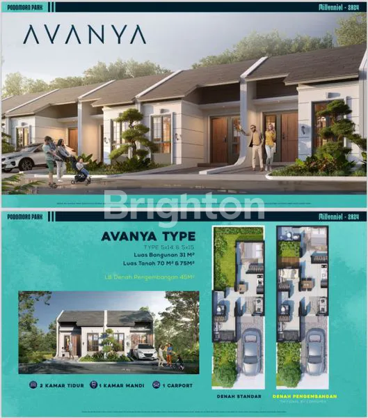 image PODOMORO PARK CLUSTER PATRAGRIYA  TYPE AVANYA  (1)