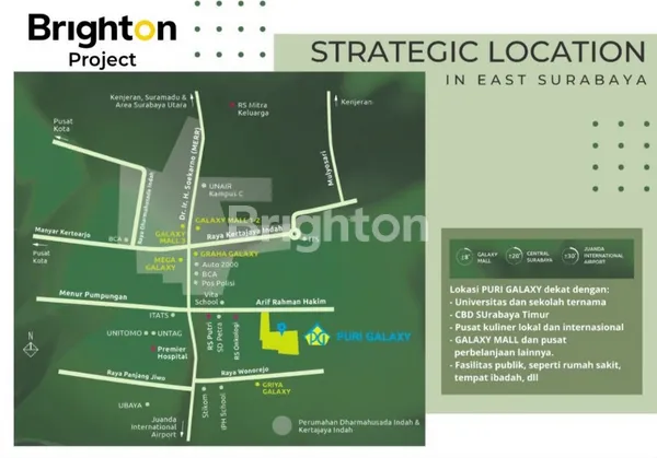 image JASMINE COURTS PURI GALAXY, TYPE 8, 30 MENIT DARI BANDARA JUANDA, DKT GM, PUSAT KOTA (4)