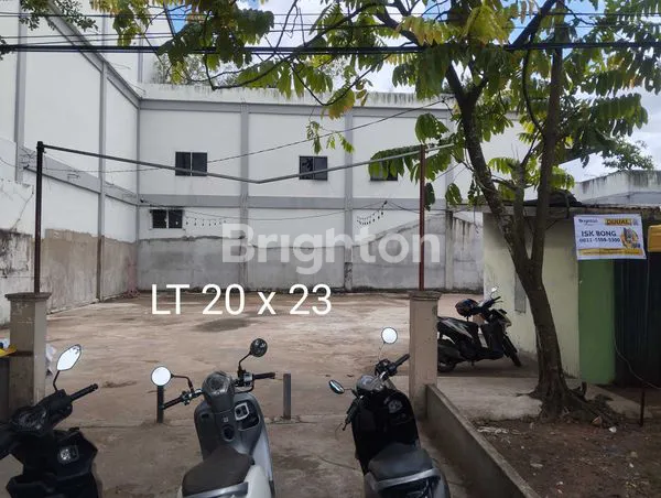 TANAH KOMERSIL SIAP BANGUN SUDAH COR BETON PINGGIR JALAN RAYA JERUJU PONTIANAK BARAT