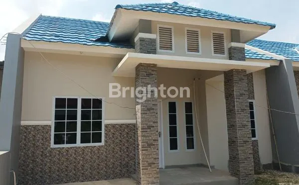 JUAL RUMAH TYPE 63, HARGA 600JT/ UNIT , BANGUNAN BARU ( ADA 4 UNIT), HARGA  EKONOMIS