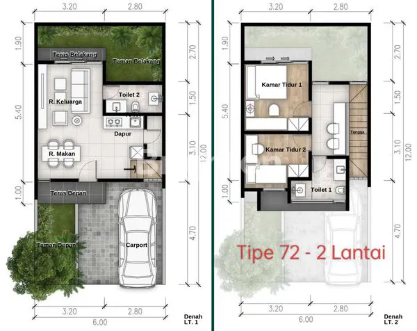 image KOPO KANAYA RESIDENCE 2 LANTAI 72/72 SAMPING TKI 2 (2)