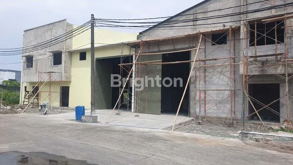 GUDANG INDUSTRI JATAKE 450M² SHM + KANTOR 2 LANTAI, AKSES PRIMA