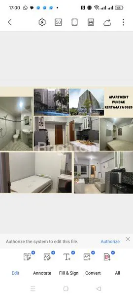 Gambar Property DIJUAL APARTEMEN PUNCAK KERTAJAYA UNIT 0620