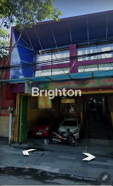 DISEWAKAN RUKO 4 LANTAISTRATEGIS, DI RAYA KERTAJAYAEX SHOWROOM MOBILAREA KOMERSIAL