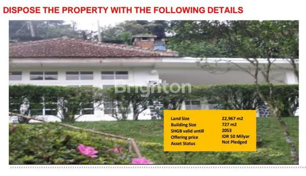 image TANAH BONUS RUMAH ,LT 22.967M2,HGB SD 2053;CIANJUR-CIPANAS-PUNCAK (1)