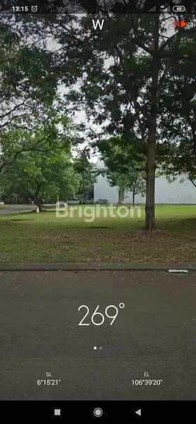 KAVLING LEBAR 20 M DI KAWASAN ELIT TELAGA BIRU ALAM SUTERA TANGERANG