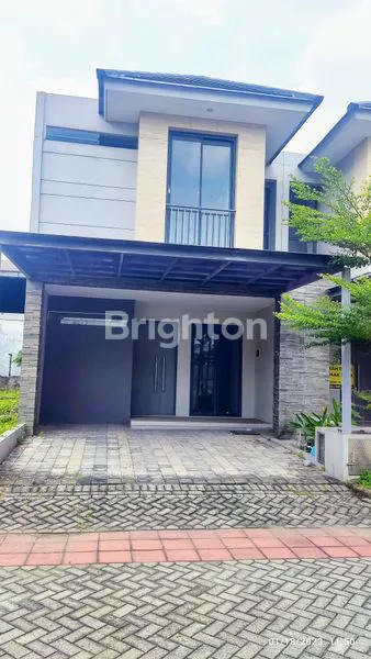 image RUMAH BARU MINIMALIS 2LANTAI DI SPRINGVILLE RESIDENCE, MERR SURABAYA (1)