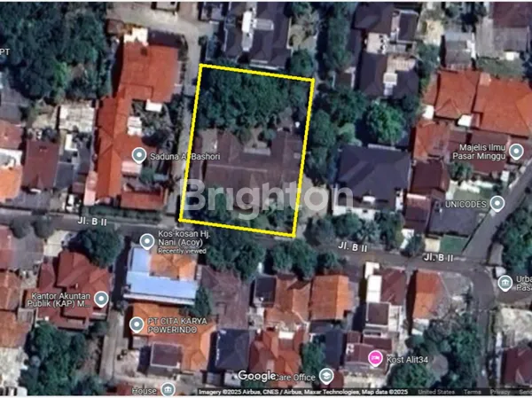 image RUMAH TUA LUAS DI BAWAH HARGA PASAR HANYA 19 JT/M² DI KOMPLEKS BATAN PASAR MINGGU  (8)