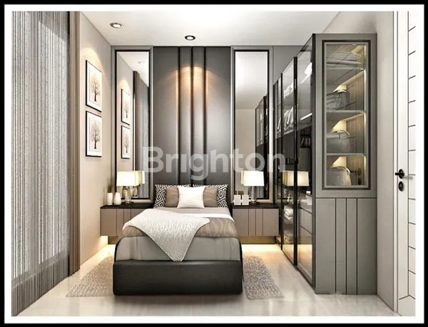 image RUMAH FULL FURNISHED+INTERIOR CARPORT 3 MOBIL AREA SURABAYA BARAT  (4)