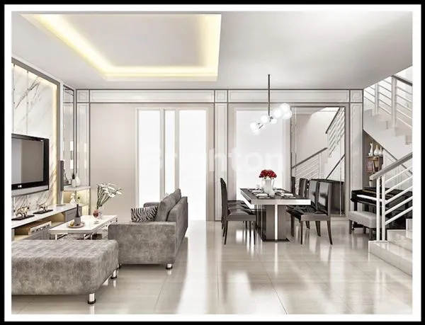 image RUMAH FULL FURNISHED+INTERIOR CARPORT 3 MOBIL AREA SURABAYA BARAT  (2)