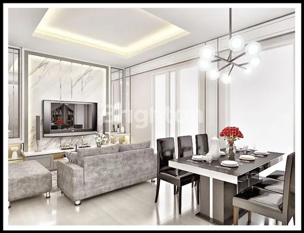 image RUMAH FULL FURNISHED+INTERIOR CARPORT 3 MOBIL AREA SURABAYA BARAT  (3)