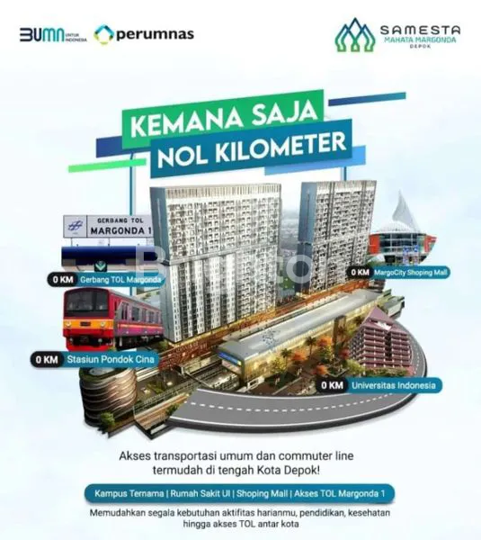 image APARTEMEN TENGAH KOTA, MARGONDA DEPOK (2)