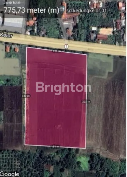 LAHAN INDUSTRI NOL JALAN BERSEBELAHAN DENGAN PABRIK ADONIA,JALAN NASIONAL JALUR PANTURA TEGAL - PEMALANG