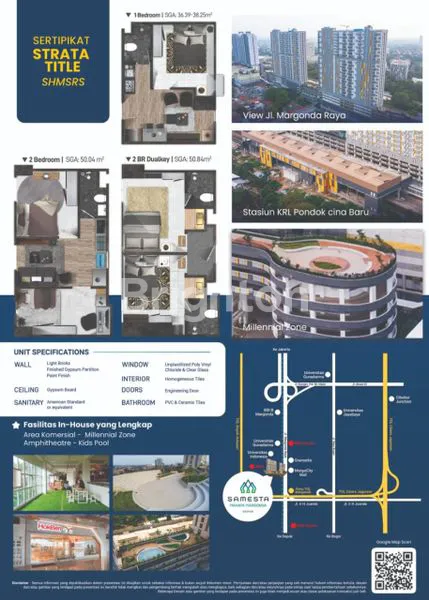 image APARTEMEN TENGAH KOTA, MARGONDA DEPOK (1)