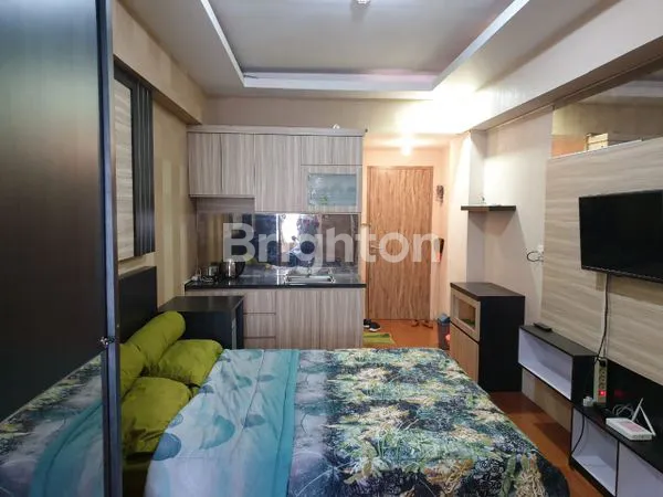 COMPACT 1BR APARTEMENT HIGH FLOOR WITH KOLAM RENANG VIEW AT CANDILAND APARTEMEN