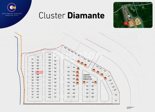 Gambar Property TANAH GEM CITY CLUSTER DIAMENTE