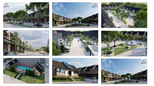 image CLUSTER MAHAKAM WEST PARK PERUMAHAN 2 LANTAI KONSEP ASIAN TROPIS (3)