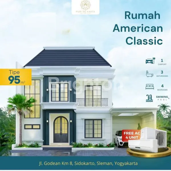 image BURUAN !!! UNIT SANGAT TERBATAS . HUNIAN 2 LANTAI  KONSEP  AMERICAN CLASSIC MODERN YANG ELEGAN DAN NYAMAN !!! (1)