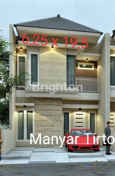 image RUMAH MANYAR TIRTOYOSO SELATAN ON PROGRESS MINIMALIS BAGUS POLL (1)