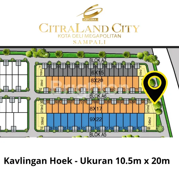 image TANAH KAVLING MURAH KOMPLEK ELITE DI SAMPALI (1)