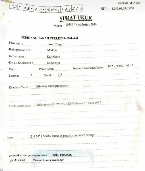 image TANAH STRATEGIS 30X40 DI PUSAT KOTA MADIUN, SHM (2)